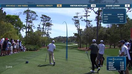 Russell Henley | Round 2 | 4th hole | Shot 1 | 2025 THE PLAYERS