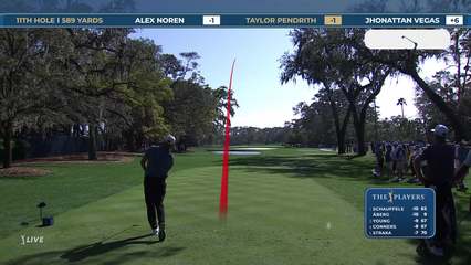 Alex Noren | Round 2 | 11th hole | Shot 1 | 2026 THE PLAYERS