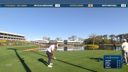 Justin Lower | Round 1 | 17th hole | Shot 1 | 2025 THE PLAYERS