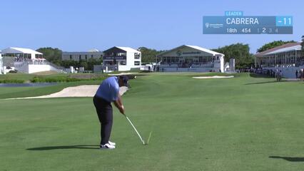 Ángel Cabrera | Round 3 | 18th hole | Shot 2 | 2025 James Hardie