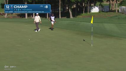 Cameron Champ | Round 2 | 12th hole | Shot 4 | 2025 THE CJ CUP