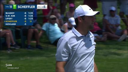 Scottie Scheffler | 2023 the Memorial | Round 4 | 11th hole | Shot 4