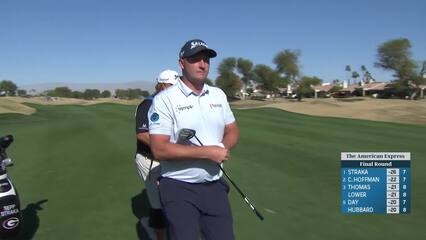 Sepp Straka | Round 4 | 8th hole | Shot 3 | 2025 The American Express