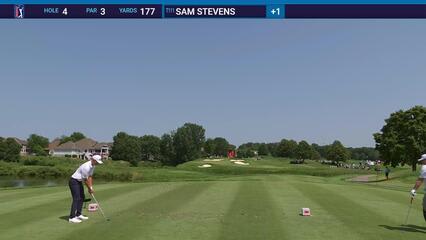 Sam Stevens | 2024 3M Open | Round 1 | 4th hole | Shot 1