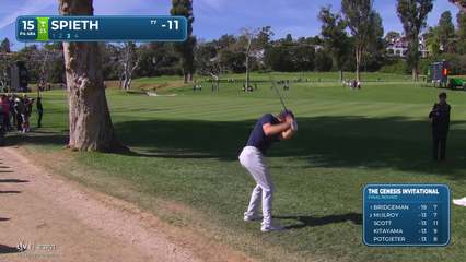 Jordan Spieth | Round 4 | 15th hole | Shot 3 | 2026 The Genesis