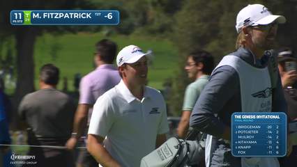 Matt Fitzpatrick | Round 4 | 11th hole | Shot 2 | 2026 The Genesis