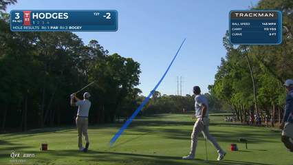 Lee Hodges | Round 3 | 3rd hole | Shot 1 | 2026 Valspar