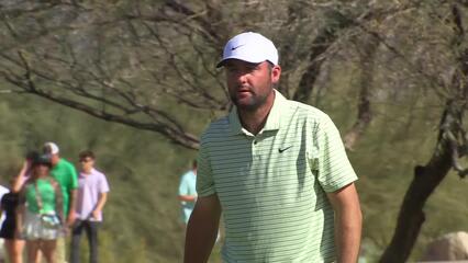 Scottie Scheffler | Round 3 | 13th hole | Shot 4 | 2025 WM Phoenix Open