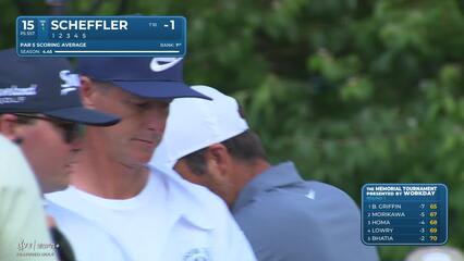 Scottie Scheffler | Round 1 | 15th hole | Shot 1 | 2025 the Memorial