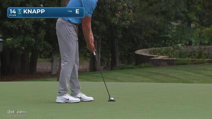 Jake Knapp | Round 1 | 14th hole | Shot 5 | 2025 Wyndham