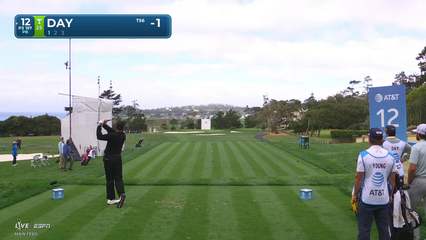 Jason Day | Round 2 | 12th hole | Shot 1 | 2026 AT&T Pebble Beach
