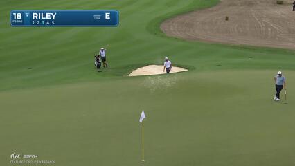 Davis Riley | Round 2 | 18th hole | Shot 3 | 2025 Mexico Open