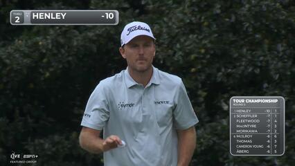 Russell Henley | Round 2 | 2nd hole | Shot 3 | 2025 TOUR Championship