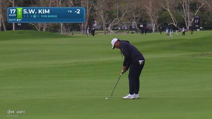 Si Woo Kim | Round 1 | 17th hole | Shot 5 | 2026 The Genesis