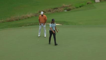 Aaron Baddeley | Round 2 | 3rd hole | Shot 3 | 2025 Wyndham