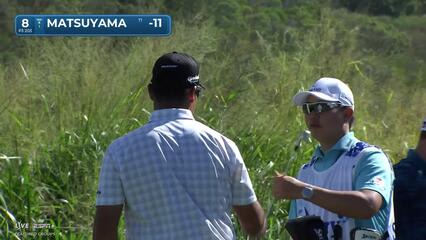 Hideki Matsuyama | Round 2 | 8th hole | Shot 1 | 2025 The Sentry