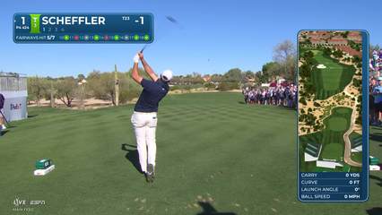 Scottie Scheffler | Round 1 | 1st hole | Shot 1 | 2026 WM Phoenix Open