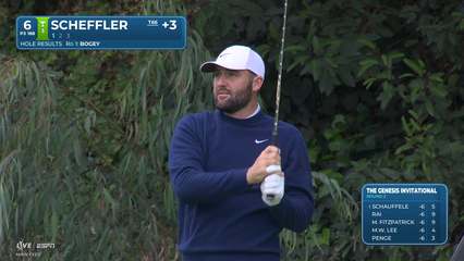 Scottie Scheffler | Round 2 | 6th hole | Shot 1 | 2026 The Genesis