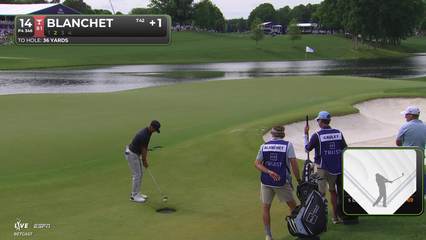 Chandler Blanchet | Round 2 | 14th hole | Shot 2 | 2026 Truist Championship
