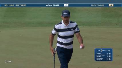 Nick Taylor | Round 3 | 8th hole | Shot 3 | 2026 THE PLAYERS
