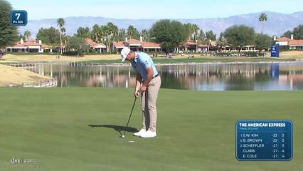 Sam Burns | Round 4 | 7th hole | Shot 4 | 2026 The American Express