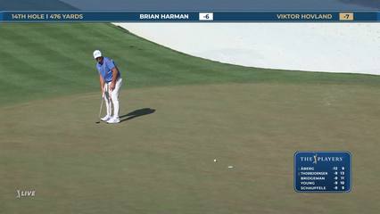 Viktor Hovland | Round 3 | 14th hole | Shot 5 | 2026 THE PLAYERS