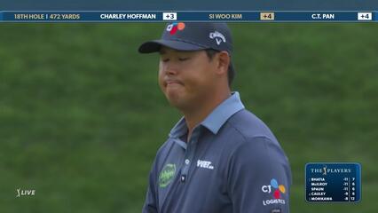 Si Woo Kim | Round 4 | 18th hole | Shot 4 | 2025 THE PLAYERS