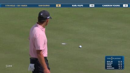 Sam Burns | Round 2 | 11th hole | Shot 5 | 2025 THE PLAYERS