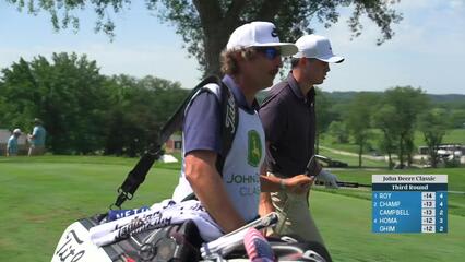 Davis Thompson | Round 3 | 3rd hole | Shot 1 | 2025 John Deere