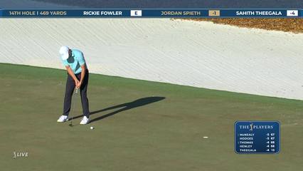 Jordan Spieth | Round 1 | 14th hole | Shot 4 | 2026 THE PLAYERS