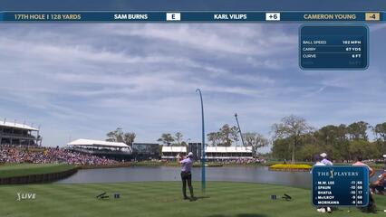 Cameron Young | Round 2 | 17th hole | Shot 1 | 2025 THE PLAYERS