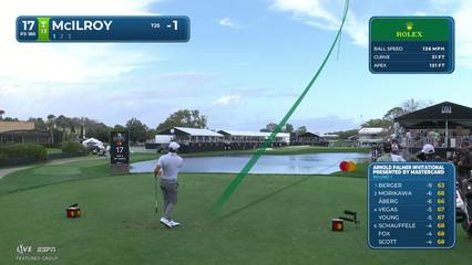 Rory McIlroy | Round 1 | 17th hole | Shot 1 | 2026 Arnold Palmer