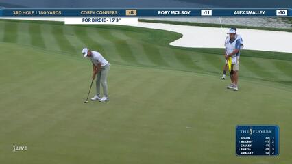 Corey Conners | Round 4 | 3rd hole | Shot 3 | 2025 THE PLAYERS