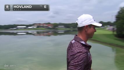 Viktor Hovland | Round 1 | 8th hole | Shot 1 | 2025 TOUR Championship