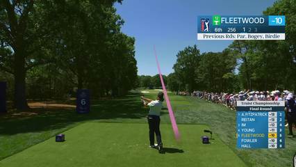 Tommy Fleetwood | Round 4 | 6th hole | Shot 1 | 2026 Truist Championship