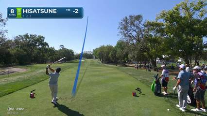 Ryo Hisatsune | Round 3 | 8th hole | Shot 1 | 2026 Valspar