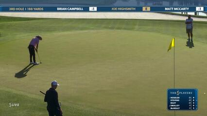 Joe Highsmith | Round 1 | 3rd hole | Shot 3 | 2025 THE PLAYERS