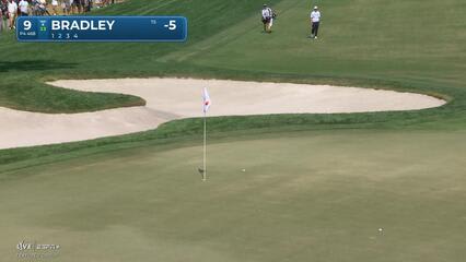 Keegan Bradley | Round 4 | 9th hole | Shot 2 | 2025 Arnold Palmer Invitational
