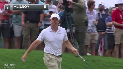 Rory McIlroy | Round 1 | 1st hole | Shot 4 | 2025 TOUR Championship