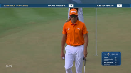 Rickie Fowler | Round 4 | 10th hole | Shot 4 | 2026 THE PLAYERS