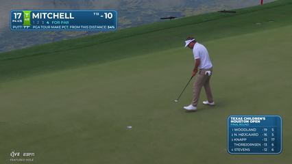 Keith Mitchell | Round 4 | 17th hole | Shot 4 | 2026 Texas Children's