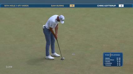 Sam Burns | Round 3 | 15th hole | Shot 4 | 2026 THE PLAYERS