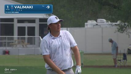 Sami Valimaki | Round 4 | 1st hole | Shot 2 | 2025 Houston Open