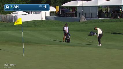 Byeong Hun An | Round 2 | 12th hole | Shot 4 | 2025 THE CJ CUP