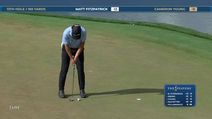 Cameron Young | Round 4 | 13th hole | Shot 2 | 2026 THE PLAYERS