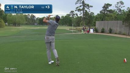 Nick Taylor | Round 2 | 4th hole | Shot 1 | 2025 Houston Open