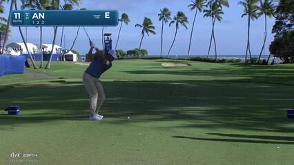 Byeong Hun An | Round 2 | 11th hole | Shot 1 | 2025 Sony Open