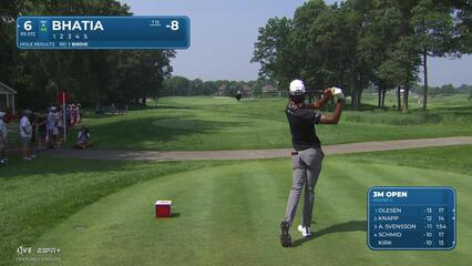 Akshay Bhatia | Round 2 | 6th hole | Shot 1 | 2025 3M Open