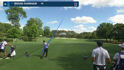 Brian Harman | Round 1 | 4th hole | Shot 1 | 2026 Truist Championship