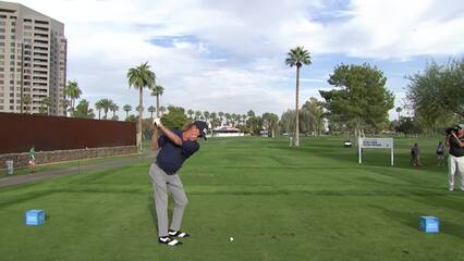 Miguel Angel Jiménez | Round 1 | 13th hole | Shot 1 | 2025 Charles Schwab